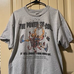 Vintage and Distressed Basketball tee